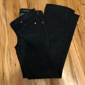 Seven for all mankind bootcut jeans